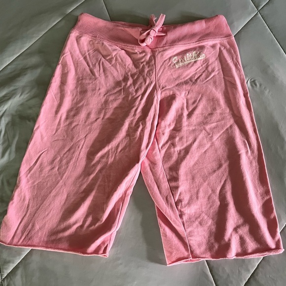 Pink Bermuda Cozy Board Shorts Drawstring Large - Picture 2 of 8